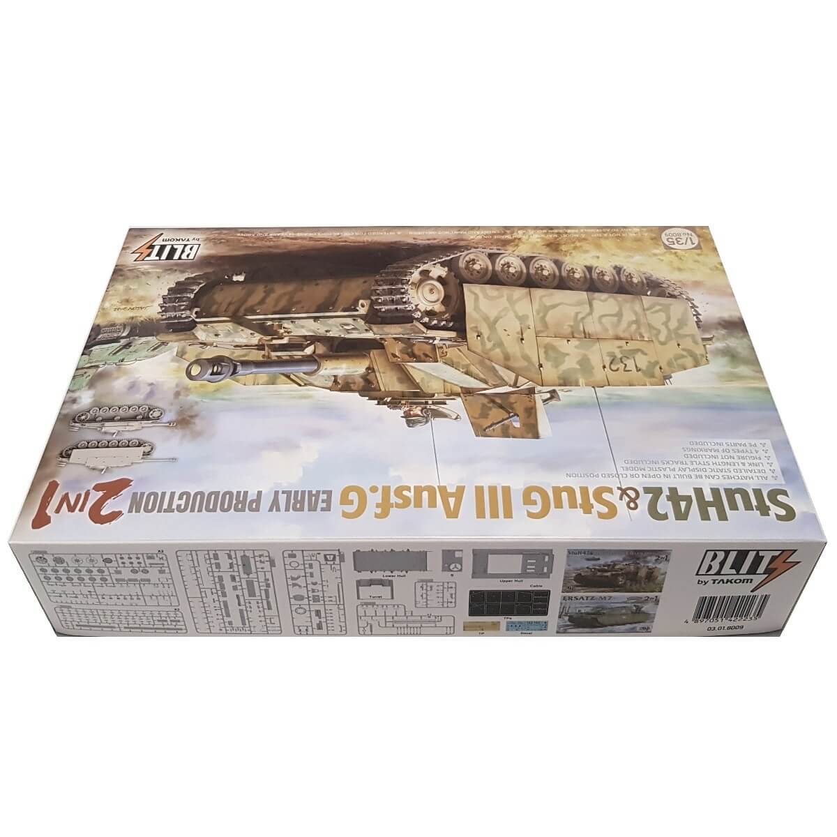 1:35 StuH 42 and StuG III Ausf. G Early Production - TAKOM