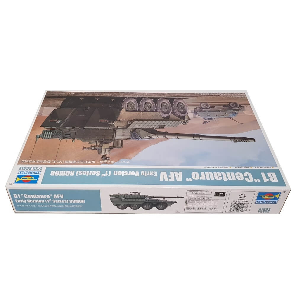1:35 Italian B1 CENTAURO AFV Early Version 1st Series with ROMOR - TRUMPETER