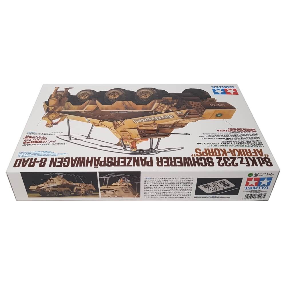 1:35 German 8-Wheeled Heavy Armored Car Sd.Kfz. 232 Africa-Corps - TAMIYA
