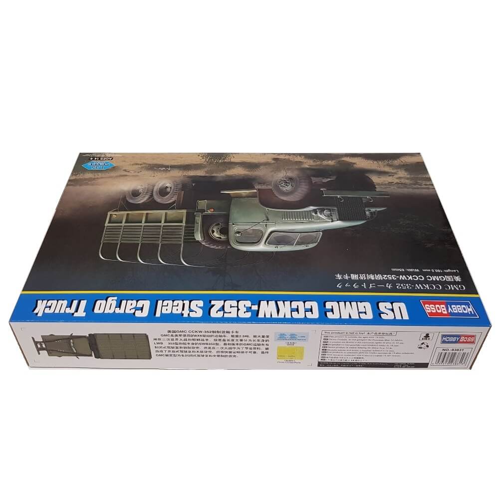 1:35 US GMC CCKW-352 Steel Cargo Truck - HOBBY BOSS