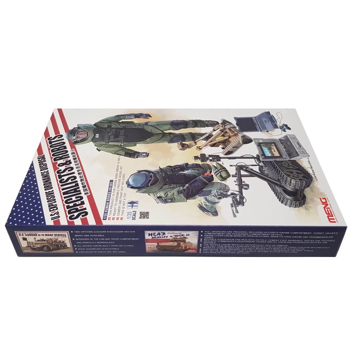1:35 US Explosive Ordnance Disposal Specialists and Robots - MENG