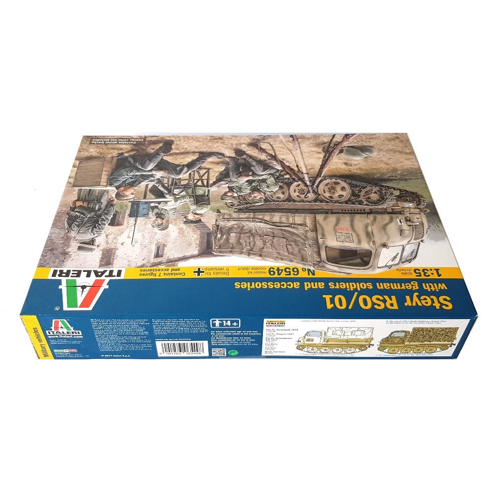 1:35 German STEYR RSO/01 with soldiers and accessories - ITALERI