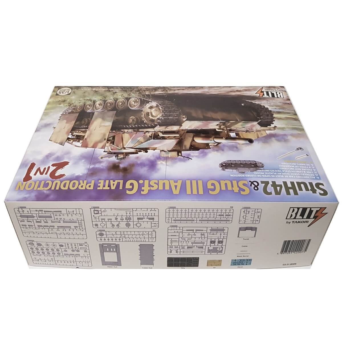 1:35 StuH 42 & StuG III Ausf. G Late Production - TAKOM