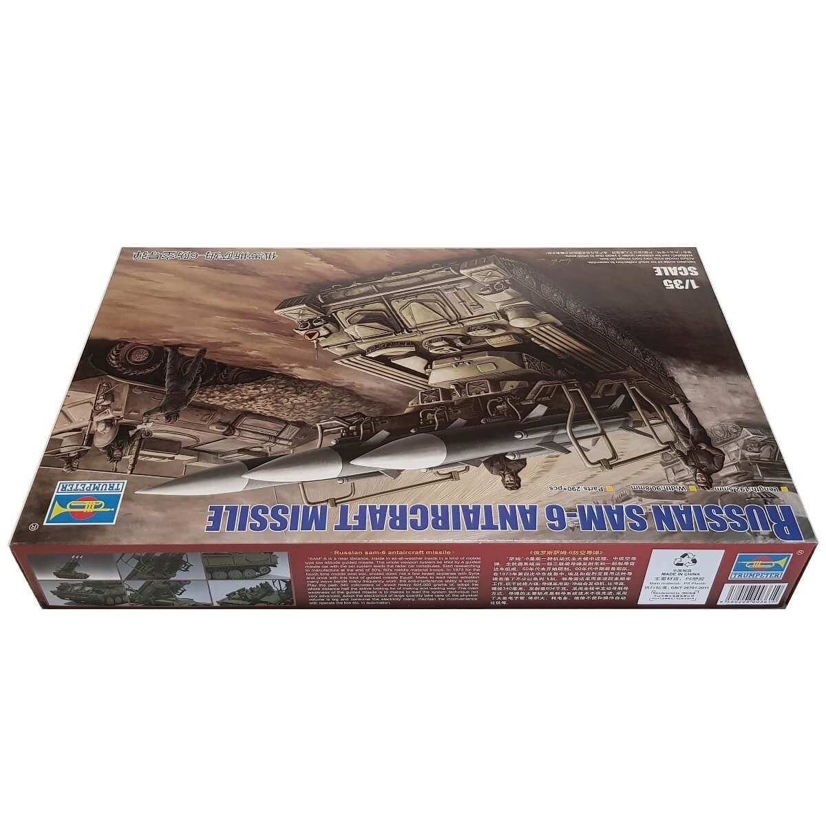 1:35 Russia SAM-6 Antiaircraft Missile - TRUMPETER