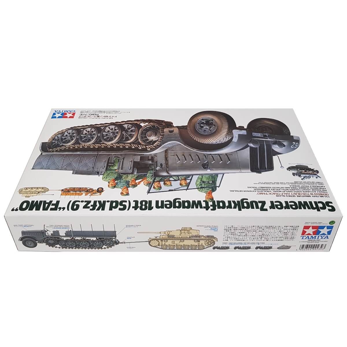 1:35 German 18 Ton Heavy Half-Truck FAMO Sd.Kfz. 9 - TAMIYA
