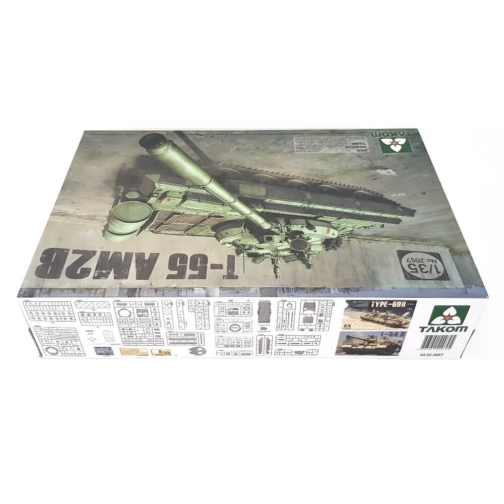 1:35 DDR T-55 AM2B Medium Tank - TAKOM