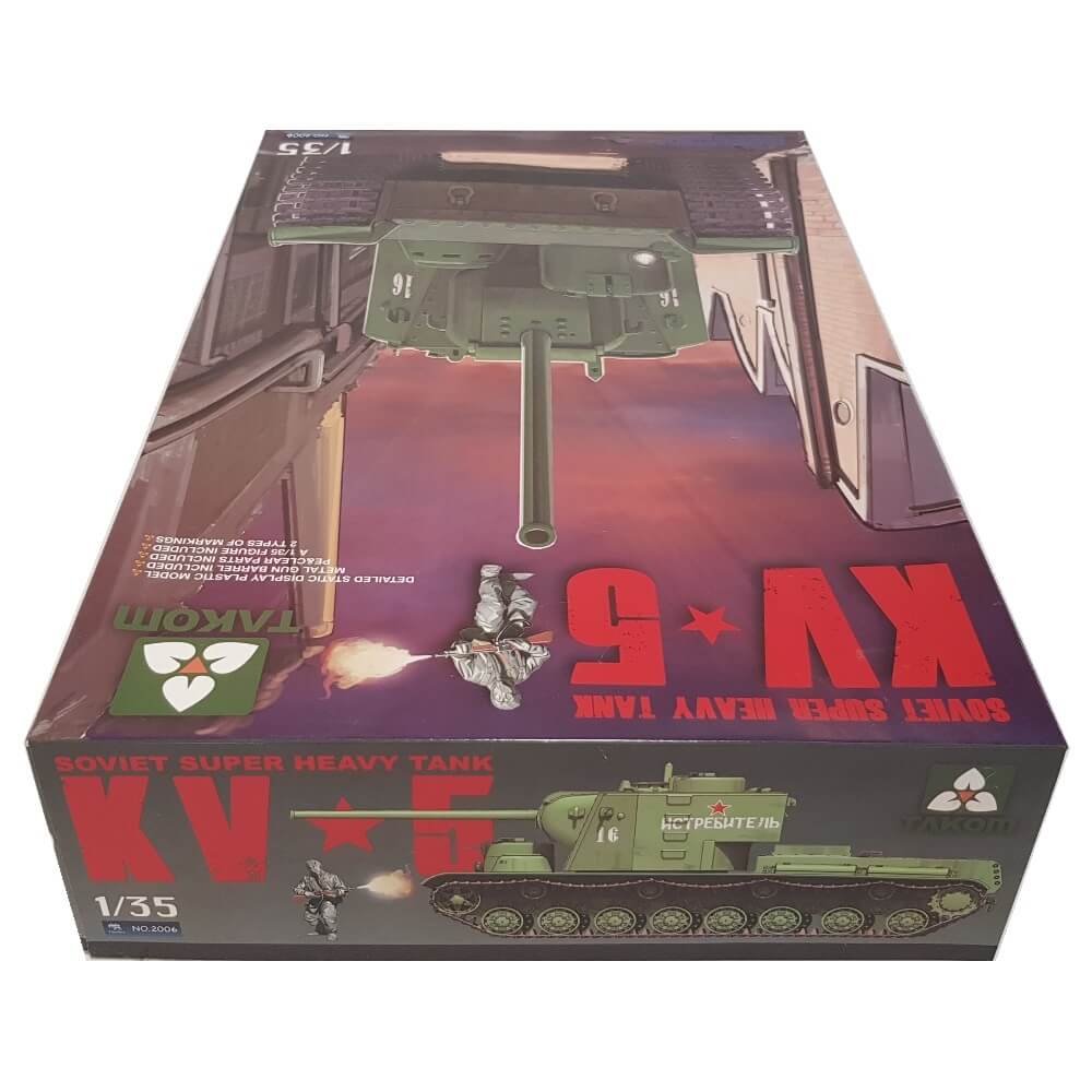1:35 Soviet KV-5 Super Heavy Tank - TAKOM