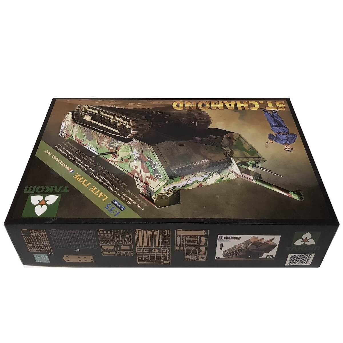 1:35 French Heavy Tank St. Chamond - Late Type - TAKOM