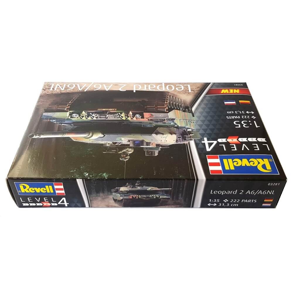 1:35 German LEOPARD 2 A6/A6NL Tank - REVELL