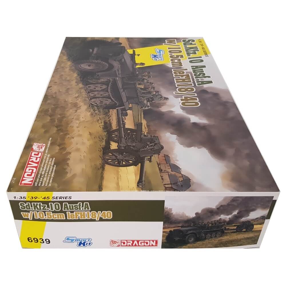 1:35 German Sd.Kfz. 10 with 10.5cm le.FH. 18/40 - DRAGON