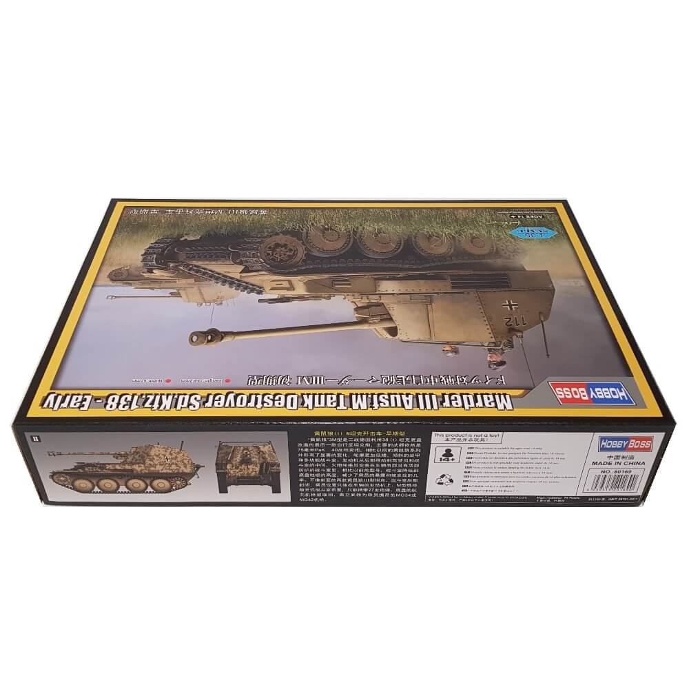 1:35 German Marder III Ausf.M Tank Destroyer Sd.Kfz.138 - Early - HOBBY BOSS