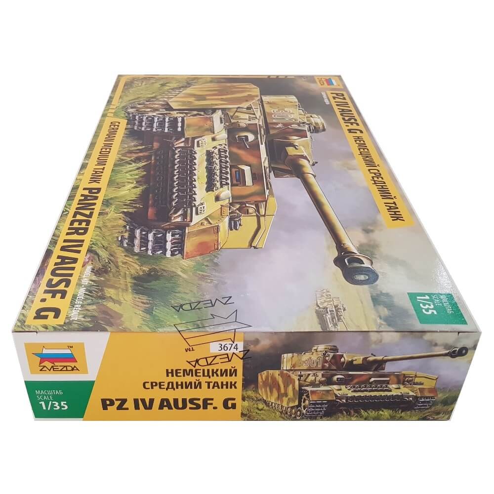 1:35 German Medium Tank PANZER IV Ausf. G - ZVEZDA
