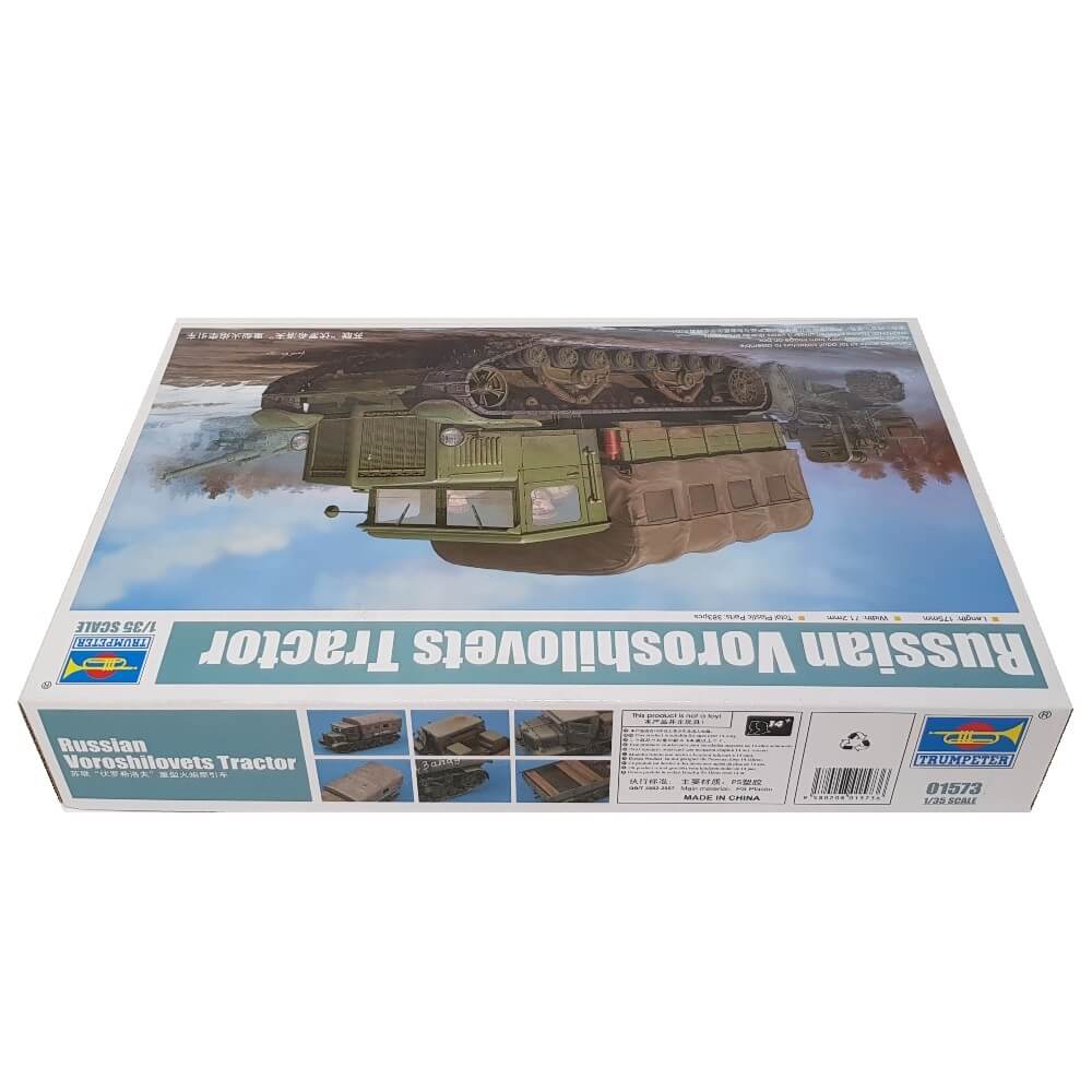 1:35 Russian Voroshilovets Tractor Trumpeter TRUMPETER