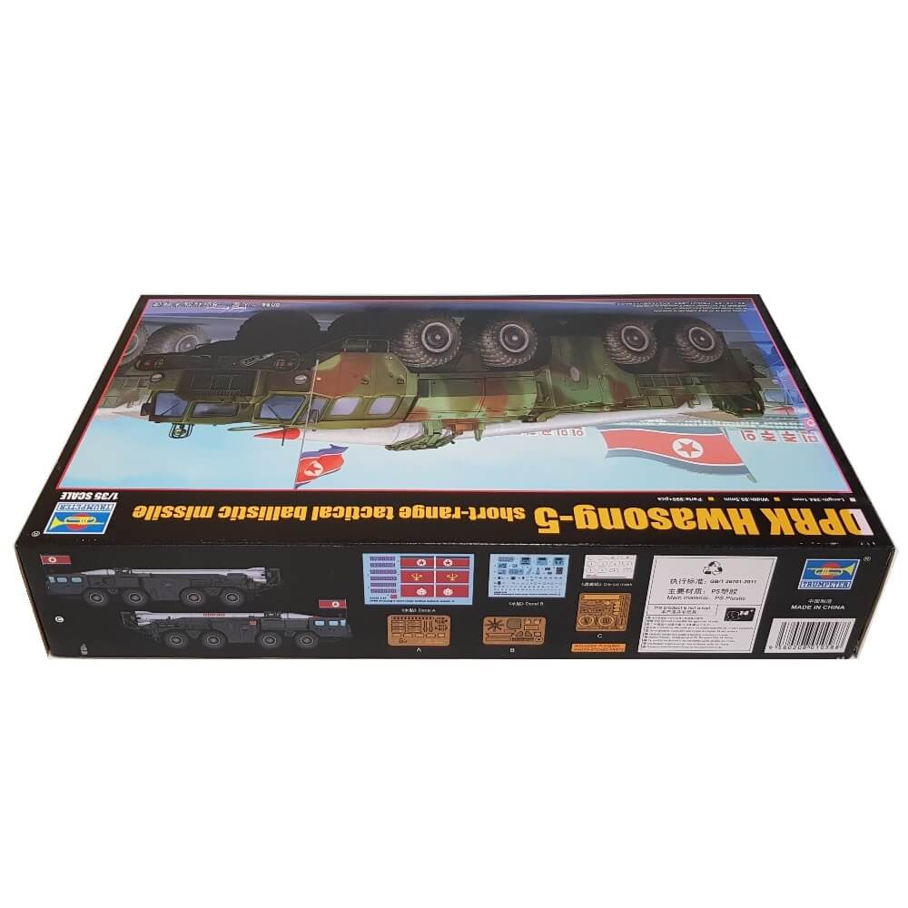 1:35 DPRK Hwasong-5 Short-range Tactical Ballistic Missile - TRUMPETER