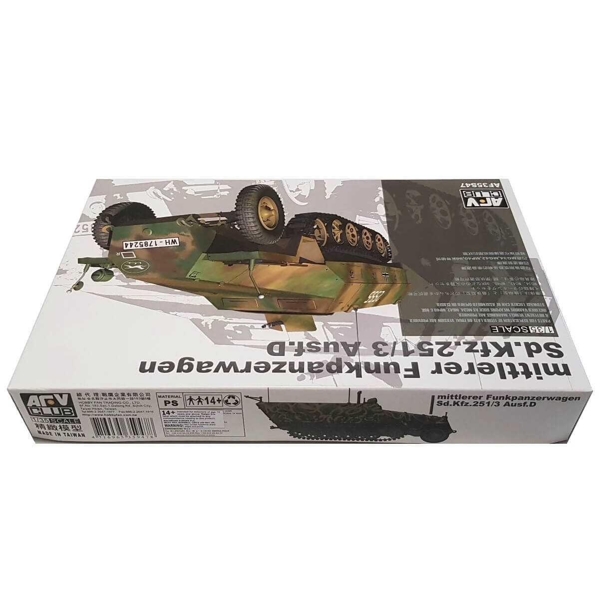 1:35 Mittlerer Funkpanzerwagen Sd.Kfz. 251/3 Ausf. D - AFV CLUB