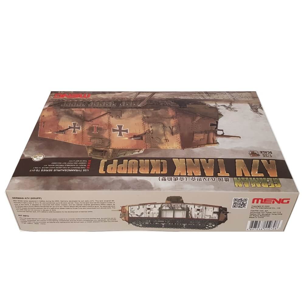 1:35 German A7V Tank KRUPP - MENG