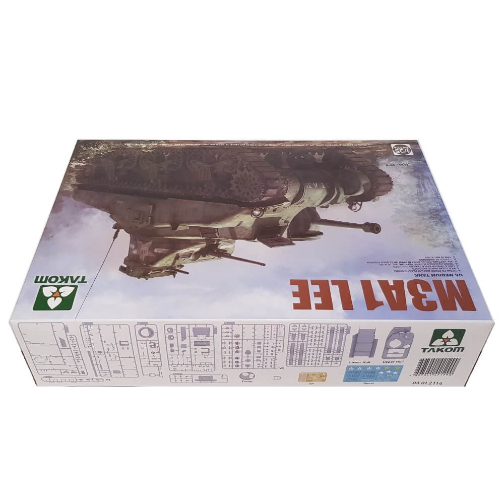 1:35 US M3A1 Medium Tank - TAKOM