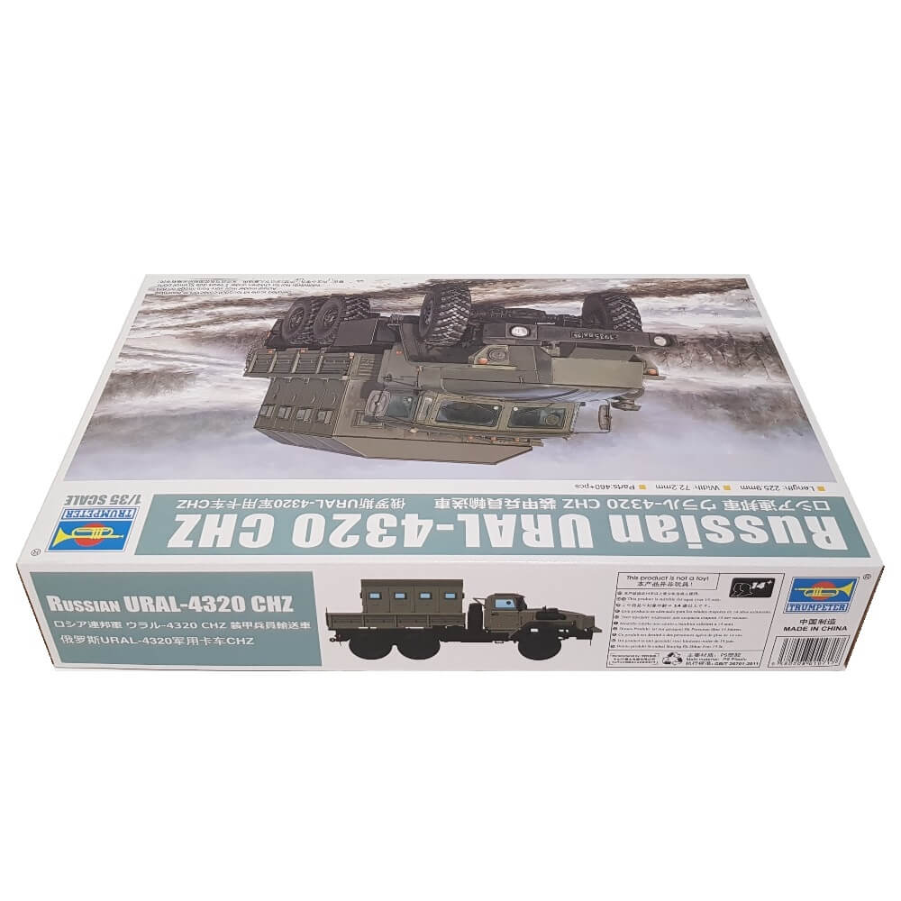 1:35 Russian URAL-4320 CHZ - TRUMPETER
