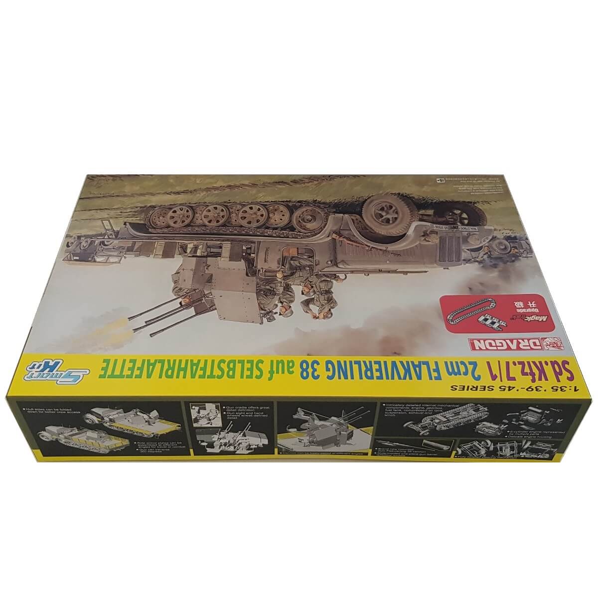 1:35 Sd.Kfz. 7/1 2cm Flakvierling 38 auf Selbstfahrlafette - DRAGON