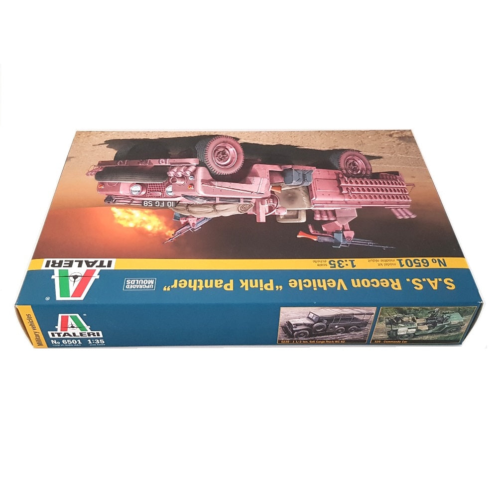1:35 British SAS Recon Vehicle PINK PANTHER - ITALERI