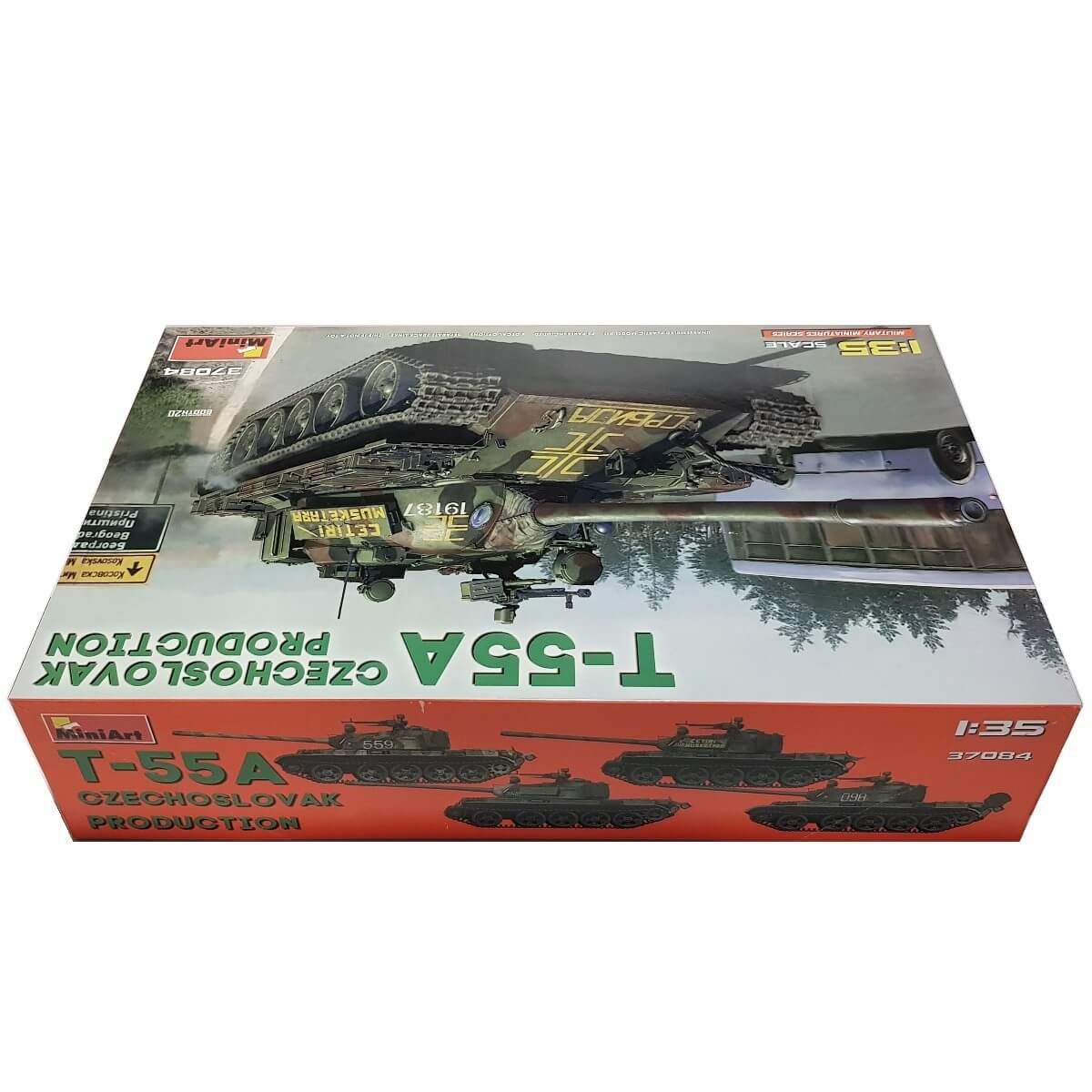 1:35 T-55A Czechoslovak Production - MINIART