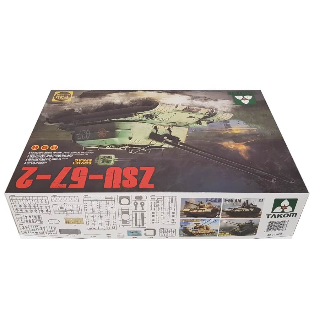 1:35 Soviet ZSU-57-2 SPAAG - TAKOM