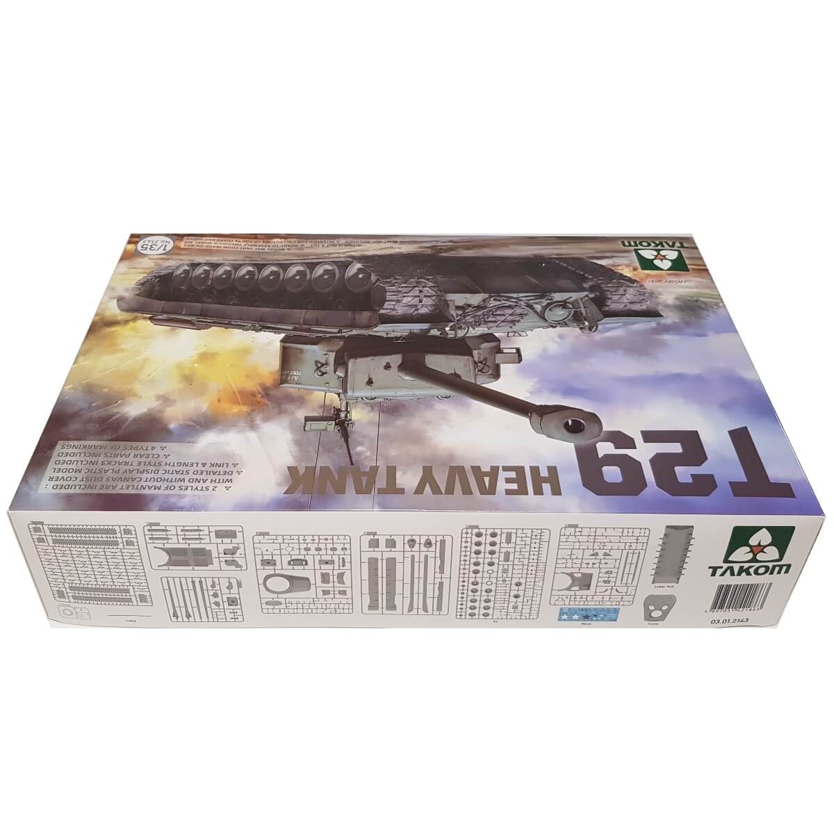 1:35 T29 Heavy Tank - TAKOM