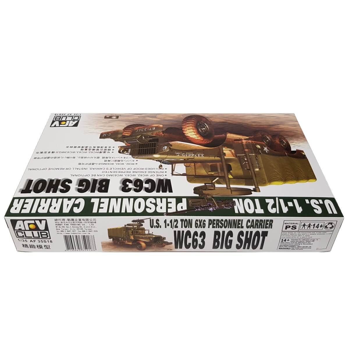 1:35 US 1½ ton Personnel Carrier WC63 Big Shot - AFV CLUB