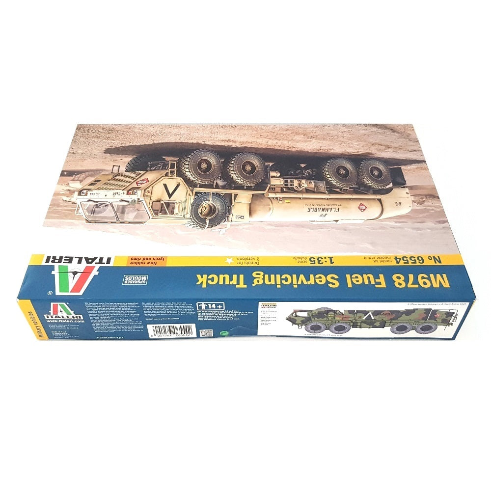 1:35 US Army M978 HEMTT Fuel Servicing Truck - ITALERI