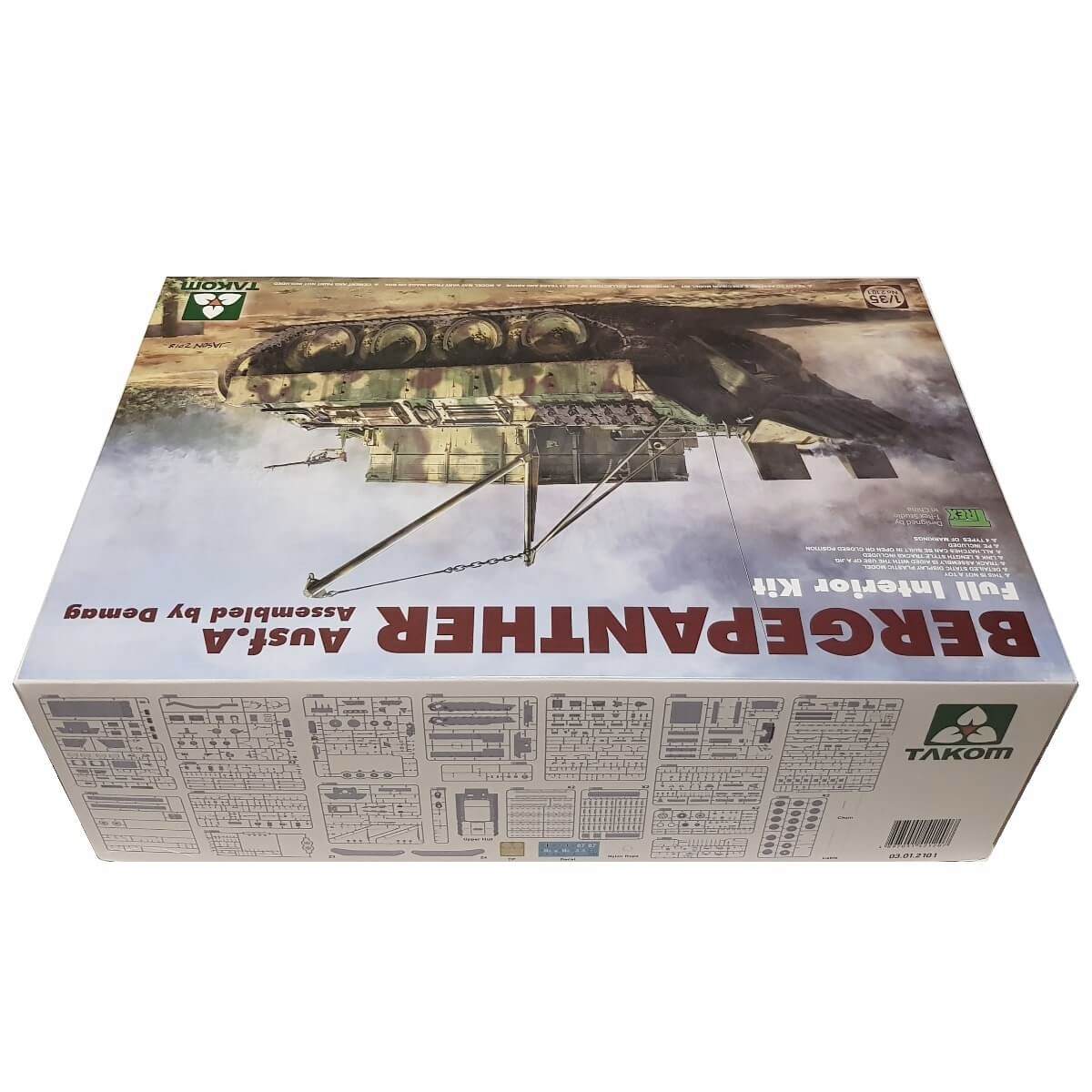 1:35 Bergepanther Ausf. A Assembled by Demag - TAKOM