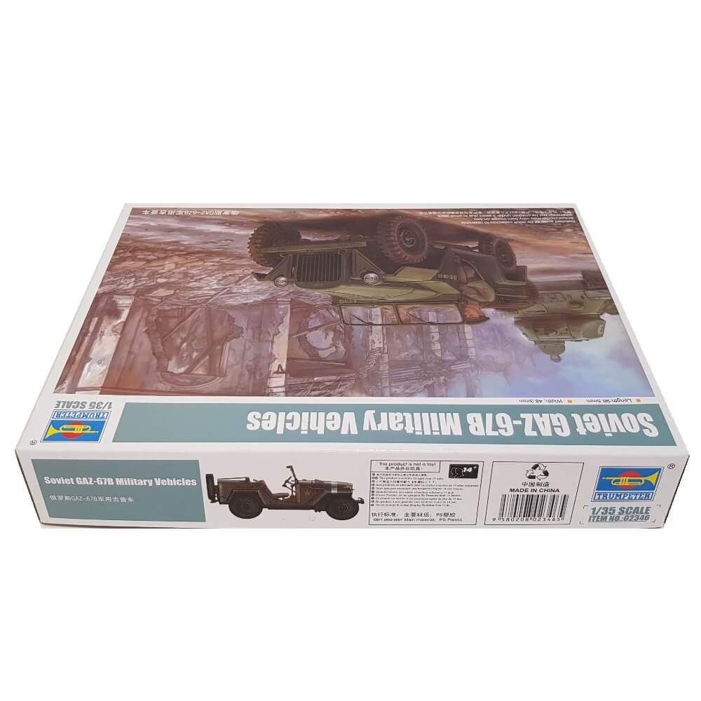 1:35 Soviet GAZ-67B Military Vehicles - TRUMPETER