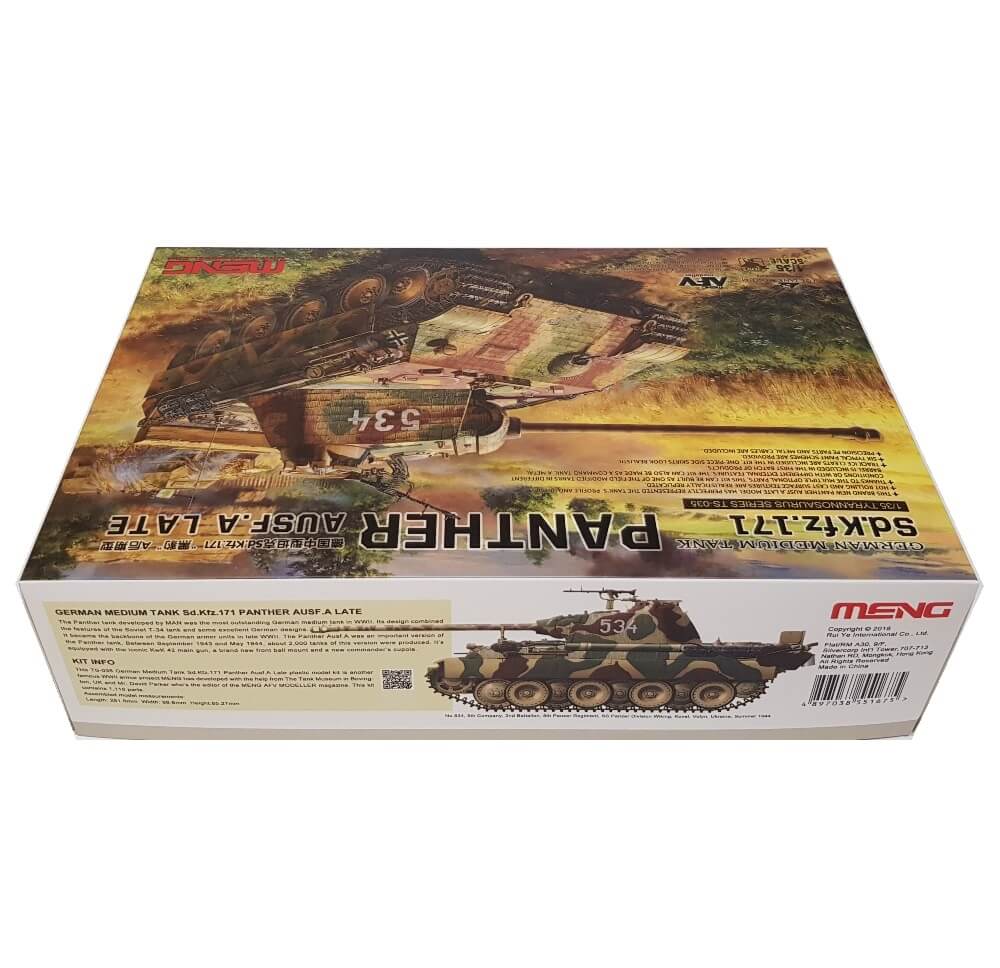 1:35 German Sd.Kfz. 171 PANTHER Ausf. A Late Medium Tank - MENG