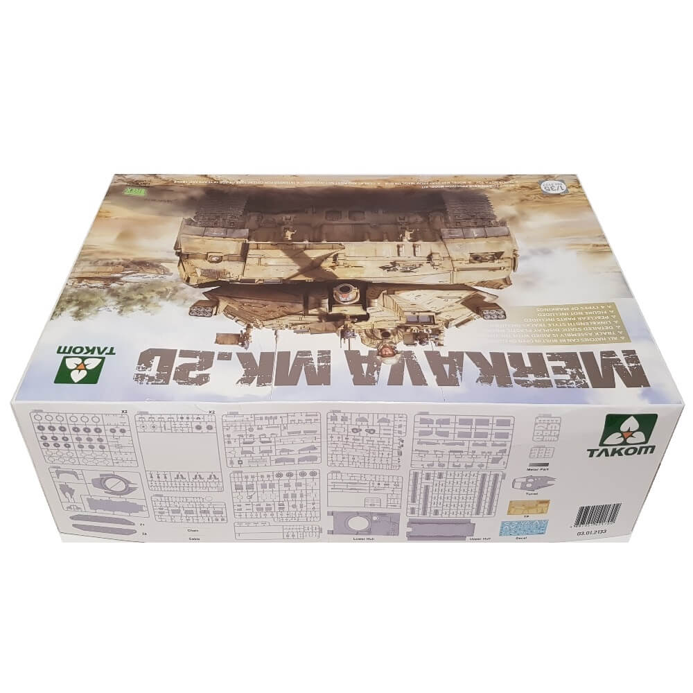 1:35 IDF Merkava Mk. 2D Main Battle Tank - TAKOM