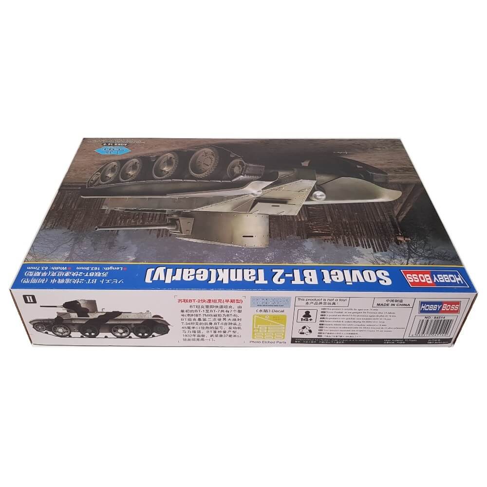 1:35 Soviet BT-2 Tank Early - HOBBY BOSS