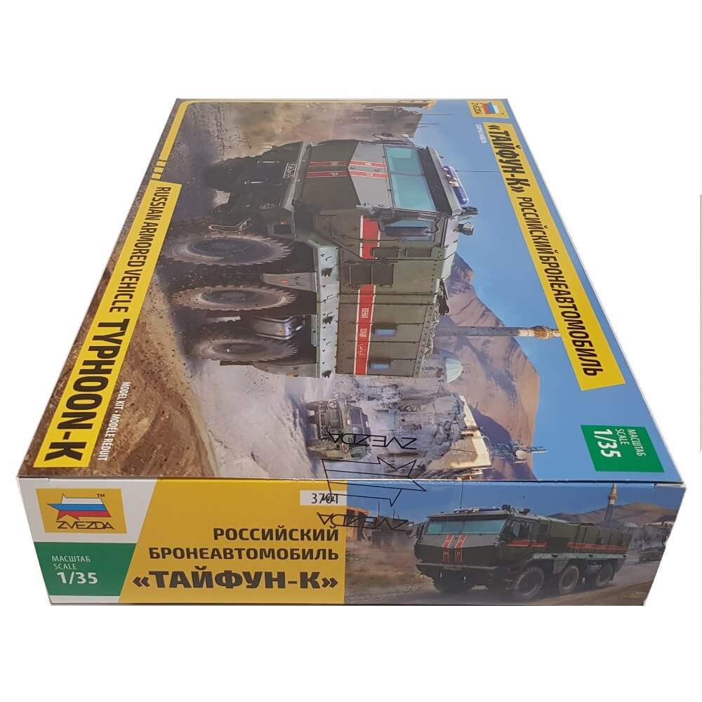 1:35 Russian TYPHOON-K Armored Vehicle - ZVEZDA
