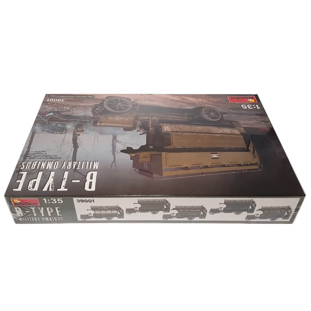 1:35 British B-TYPE Military Omnibus - MINIART