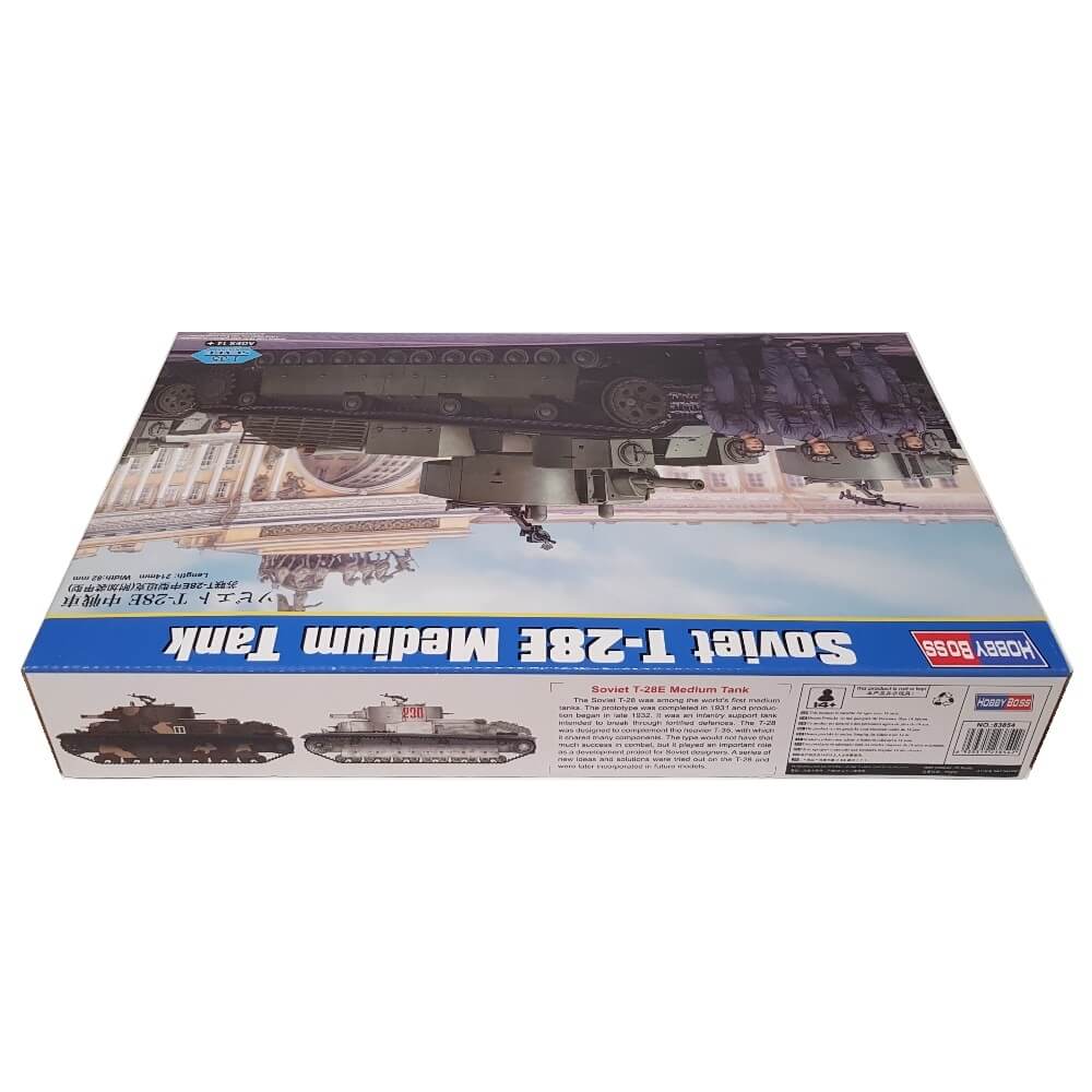 1:35 Soviet T-28E Medium Tank - HOBBY BOSS