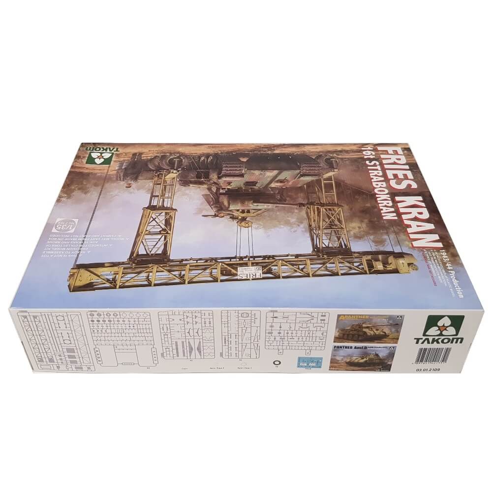 1:35 FRIES KRAN 16t Strabokran 1943/44 Production - TAKOM