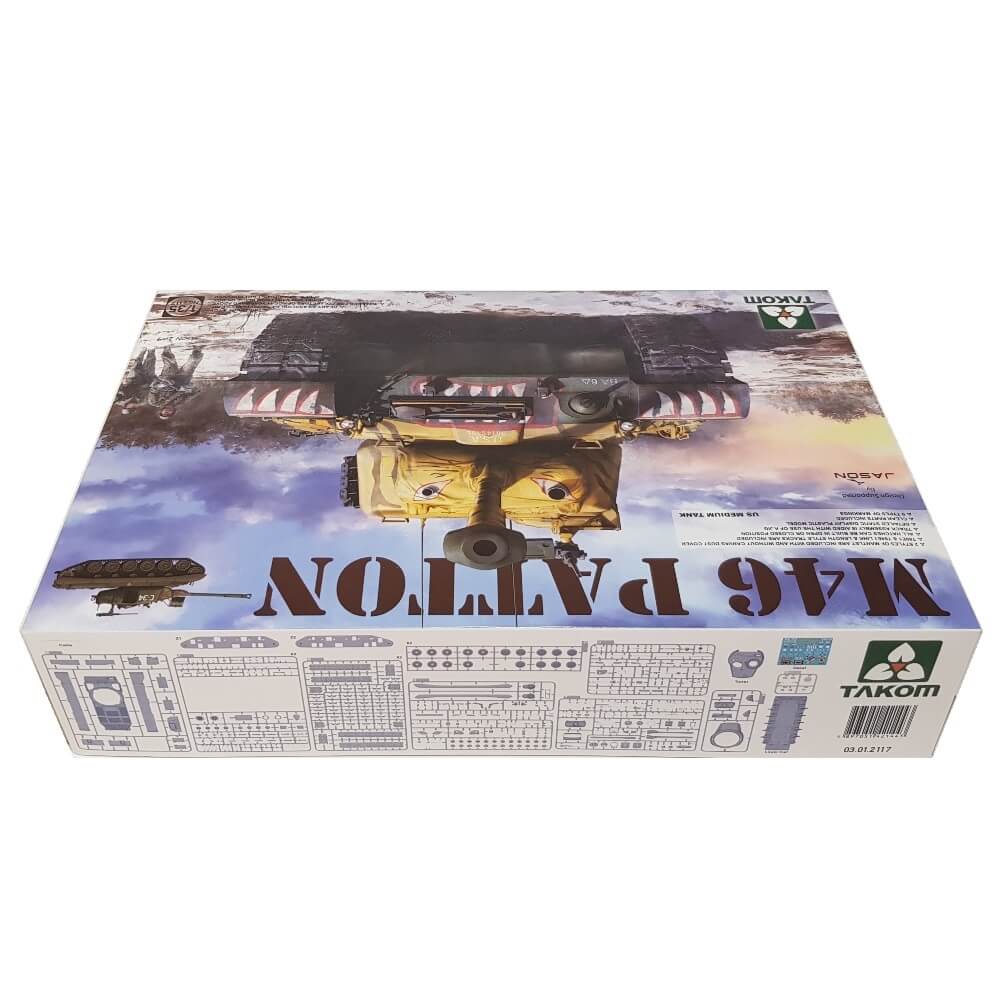 1:35 US M46 Patton Medium Tank - TAKOM