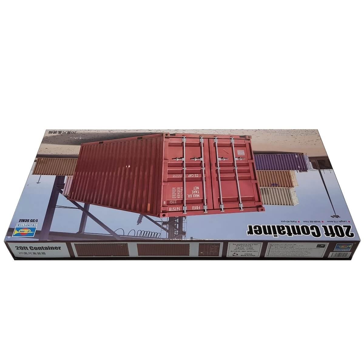 1:35 20ft Container - TRUMPETER