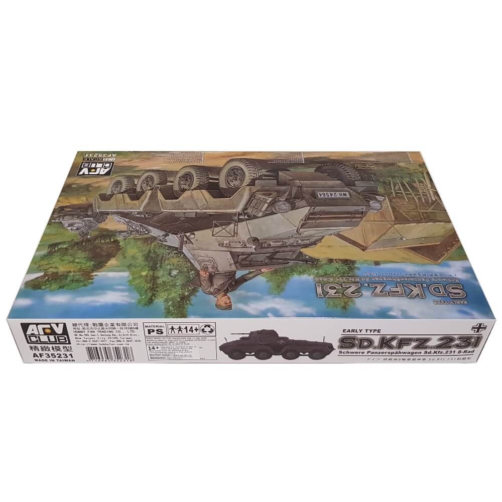 1:35 Early Type Sd.kfz. 231 Schwere Panzerspahwagen - AFV CLUB
