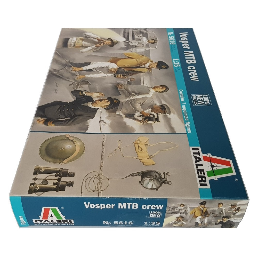 1:35 Royal Navy VOSPER MTB Crew - ITALERI