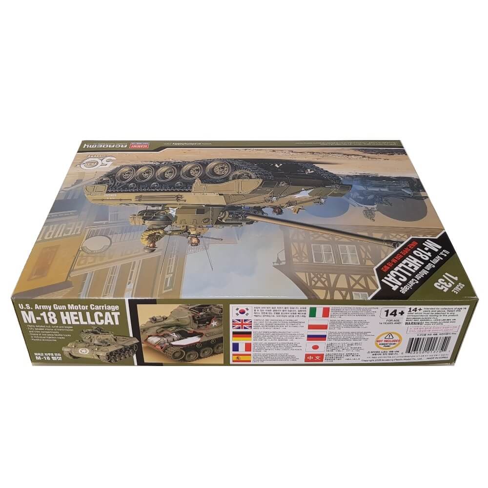 1:35 US Army M-18 HELLCAT Gun Motor Carriage - ACADEMY