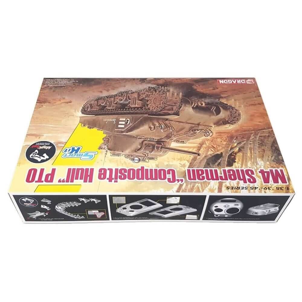 1:35 Allies M4 Sherman COMPOSITE Hull PTO - DRAGON