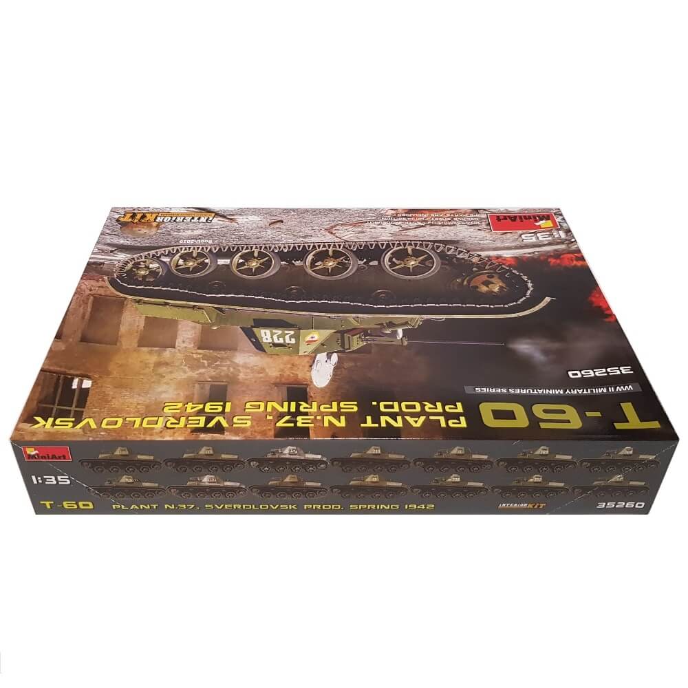 1:35 T-60 Plant N.37 Sverdlovsk Prod. Spring 1942 - Interior Kit - MINIART