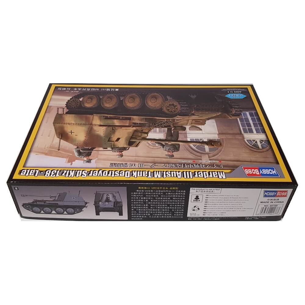 1:35 German Marder III Ausf. M Tank Destroyer Sd.Kfz. 138 Late - HOBBY BOSS