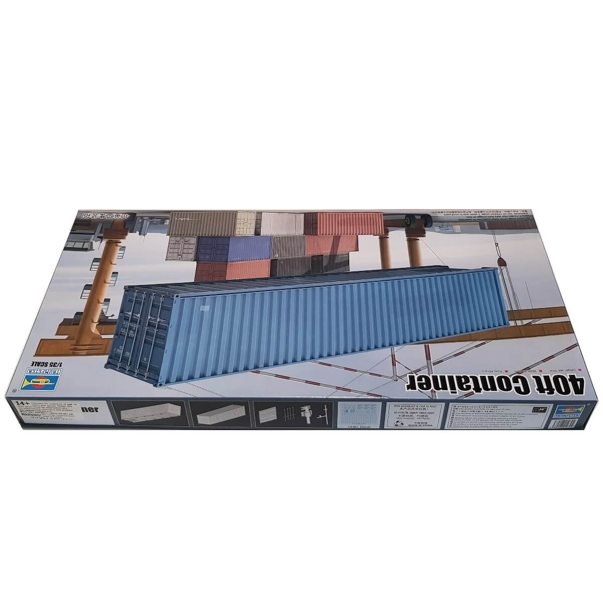 1:35 40ft Container - TRUMPETER