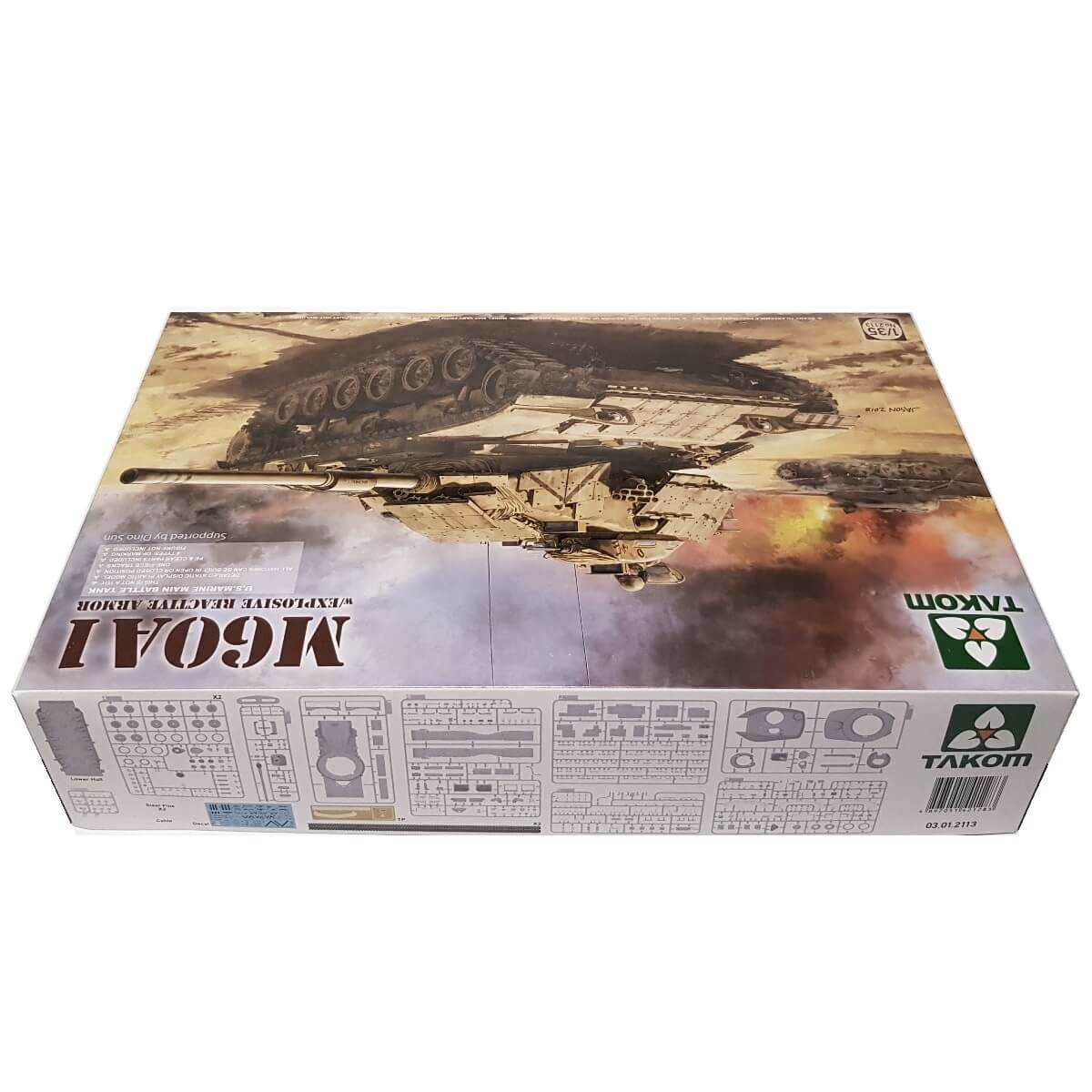 1:35 M60A1 with Explosive Reactive Armor - TAKOM