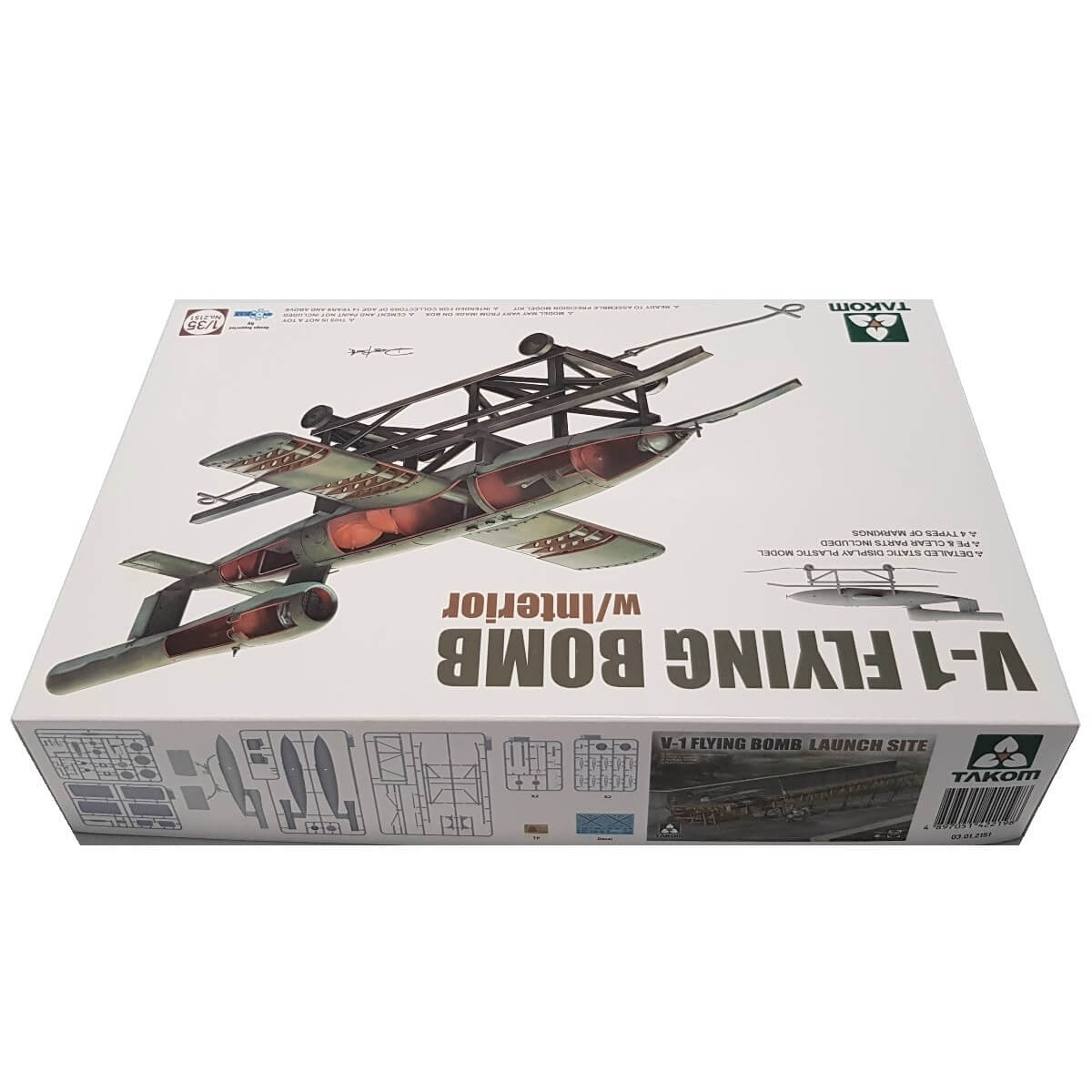 1:35 V-1 Flying Bomb with Interior - TAKOM