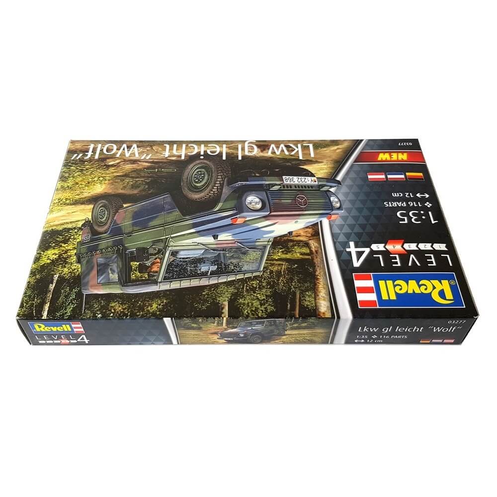1:35 German Lkw gl Leicht WOLF Mercedes OFF-ROAD Vehicle - REVELL